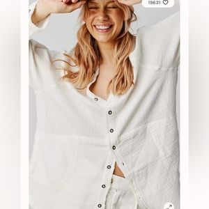 We The Free Summer Daydream Buttondown